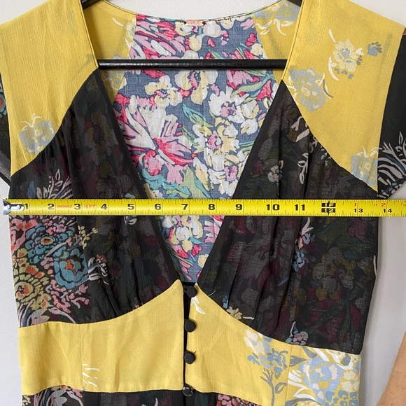 ✨ 2/$40✨ Unique Free People Button Up Dress - Picture 7 of 7